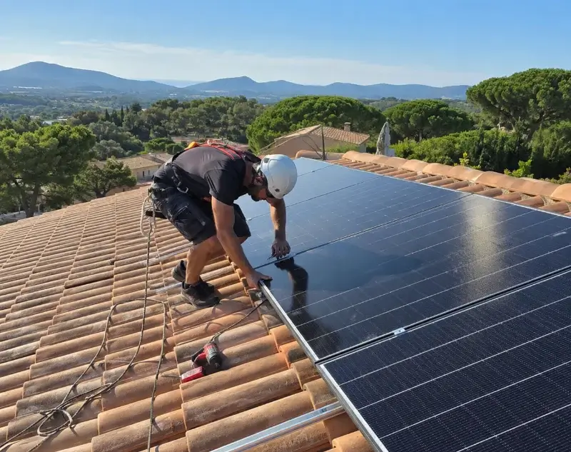 Installateur panneaux solaires Claveyson — pose photovoltaïque sur toiture