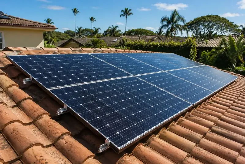 Installation de panneaux solaires à Claveyson